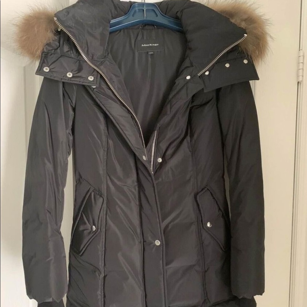 Mackage mid length down jacket